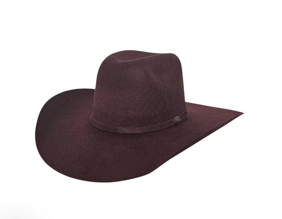 Big Sky Black Cherry 5x Wool Cashmere