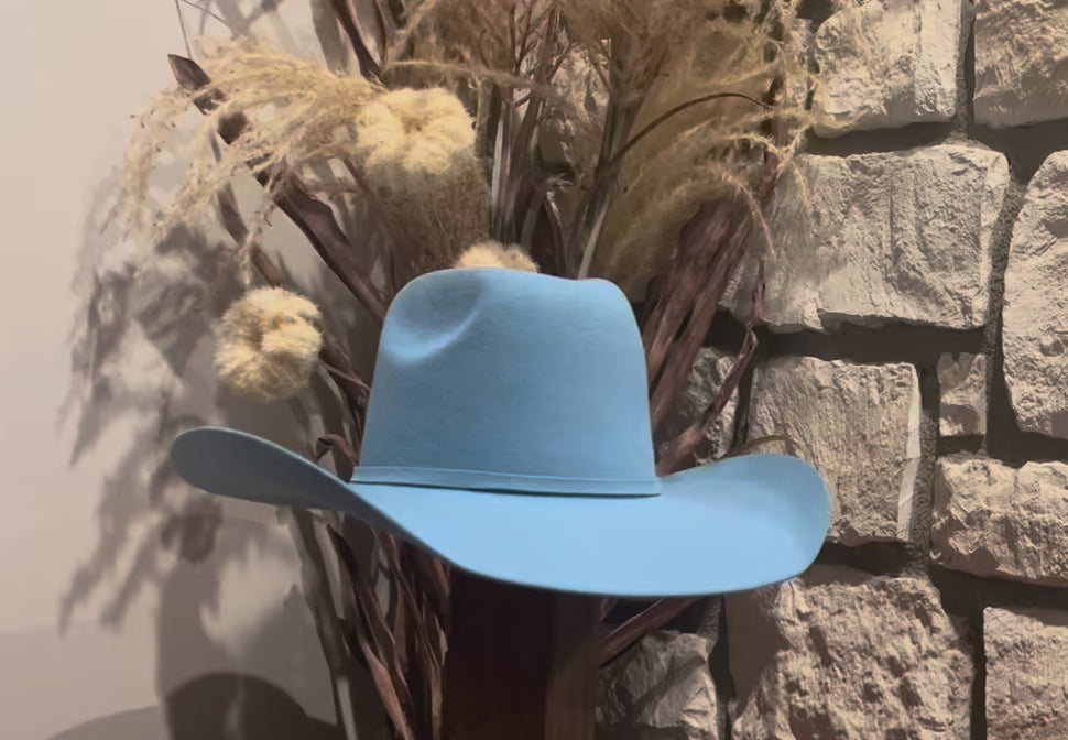 American Baby Blue 5x Wool Cashmere